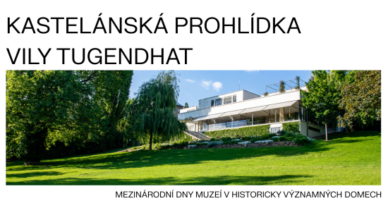 Mezinárodní dny muzeí v historicky významných domech: Kastelánská komentovaná prohlídka